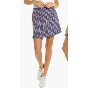 J.Mclaughlin Agnes Catalina Cloth Skort Large Fraises